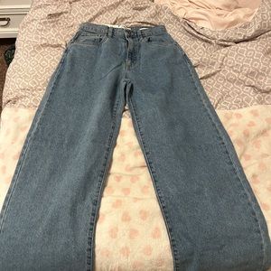 Cotton On Blue Jeans with Butterfly on Back